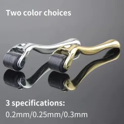 Micro needle - titanium derma roller - anti-wrinkle - rejuvenating face / body massagerMassage