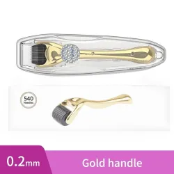 Micro needle - titanium derma roller - anti-wrinkle - rejuvenating face / body massagerMassage