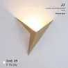 Modern LED wall lamp - triangle design - aluminum - 3W - 220VWall lights