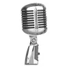 Vintage style microphone - dynamic vocal - with standMicrophones