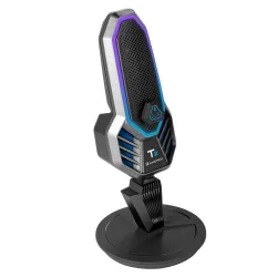 RGB gaming condenser microphone - cardioid - with stand - USBMicrophones