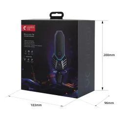 RGB gaming condenser microphone - cardioid - with stand - USBMicrophones