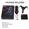 YANMAI T1 Mecha - condenser gaming microphone - cardioid - RGB - USBMicrophones