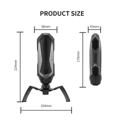 YANMAI T1 Mecha - condenser gaming microphone - cardioid - RGB - USBMicrophones