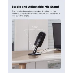 BOYA BY-CM3 - USB condenser microphone - with recordingMicrophones