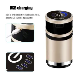 Electric water dispenser - touch screen - for barreled water bottlesWater filters