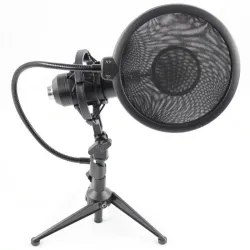 BM8000 - wired recording condenser - microphone - shock mount - stand - 3.5mm plugMicrophones