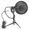 BM8000 - wired recording condenser - microphone - shock mount - stand - 3.5mm plugMicrophones