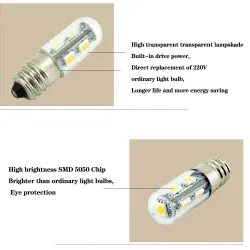 Fridge bulb - E14 - 1.5W - 110V/220V - LED SMD 5050E14