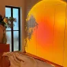 LED afterglow lamp - rainbow light projector - rotatable - USBLights & lighting