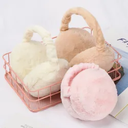 Big warm fluffy earmuffs - foldableHats & caps