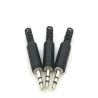 Headphone audio jack plug - male connector - 35mm - 5 piecesPlugs