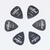 Guitar picks - 0.58mm - 0.71mm - 0.81mm - 0.96mm - 1.2mm - 1.5mm - 6 piecesGuitars