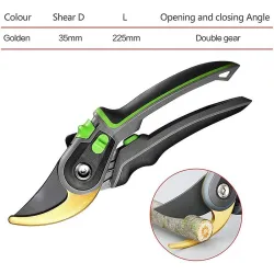 Garden scissors - sharp secateur - plants / branches trimmingGarden