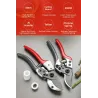 AIRAJ - professional pruning secateur - sharp garden scissorsGarden
