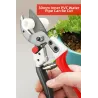 AIRAJ - professional pruning secateur - sharp garden scissorsGarden