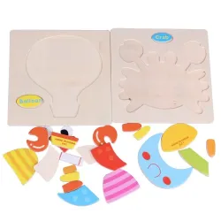 3D wooden puzzle - educational toyEducational