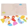 3D wooden puzzle - educational toyEducational