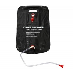 Camp shower bag - solar energy heated - PVC - 20LOutdoor & Camping