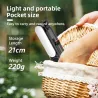 L15 - selfie stick - foldable mini tripod - with fill light - Bluetooth - remote shutterSelfie sticks