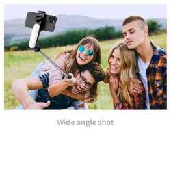L15 - selfie stick - foldable mini tripod - with fill light - Bluetooth - remote shutterSelfie sticks