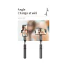 L15 - selfie stick - foldable mini tripod - with fill light - Bluetooth - remote shutterSelfie sticks