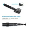 Extendable handheld selfie stick - telescoping pole - aluminum alloy - for GoPro / Xiaoyi / SJCAMSelfie sticks