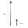 Extendable handheld selfie stick - telescoping pole - aluminum alloy - for GoPro / Xiaoyi / SJCAMSelfie sticks