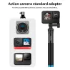 Extendable handheld selfie stick - telescoping pole - aluminum alloy - for GoPro / Xiaoyi / SJCAMSelfie sticks