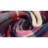 Plaid cashmere shawl - triangle shapeScarves