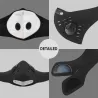 Protective face / mouth mask - KN95 - with PM25 filter - air valve - anti bacterialMouth masks