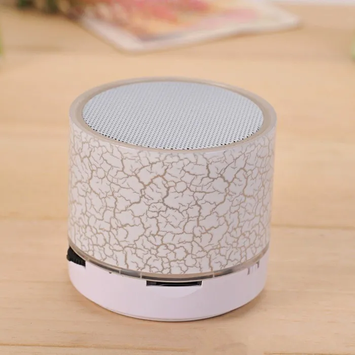 Mini Bluetooth speaker - LED - TF card - cracked designBluetooth speakers