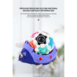 Ladybird - magic massage cube - sensory / spinning toy - LEDFidget Spinner