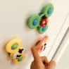Baby rotatable toy - fidget spinner - with suction cup - 3 piecesFidget Spinner