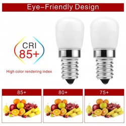 3W - E14 - AC 220V - LED - fridge bulb - 2 piecesE14