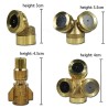 Garden sprayer - nozzle - sprinkler - garden water irrigation - brass - 1 / 2 / 3 / 4 holesSprinklers
