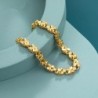 Lucky four-leaf clover - gold braceletBracelets