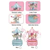 Carousel with horses - music boxDecoration