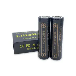 Original battery - 18650 - 3.7V 3400mAh - rechargeableBattery