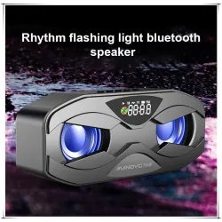 Bluetooth speaker - powerful bass - FM radio - TF card - LED - with displayBluetooth speakers