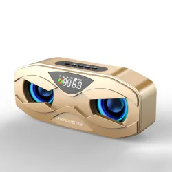 Bluetooth speaker - powerful bass - FM radio - TF card - LED - with displayBluetooth speakers