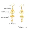 Trendy long earrings - mushroom / stars / moonEarrings