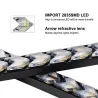 Universal car headlight strip - DRL - LED light - waterproof - 2 piecesDaytime Running Lights (DRL)