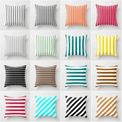 Decorative cushion cover - colorful stripes - 45 * 45 cmCushion covers