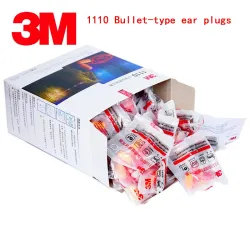 3M 1110 - anti-noise - soundproof earplugs - with lineHearing aid