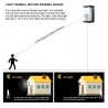 Modern LED outdoor light - wall mounted - with motion sensor - IP65 waterproof - 24WWall lights