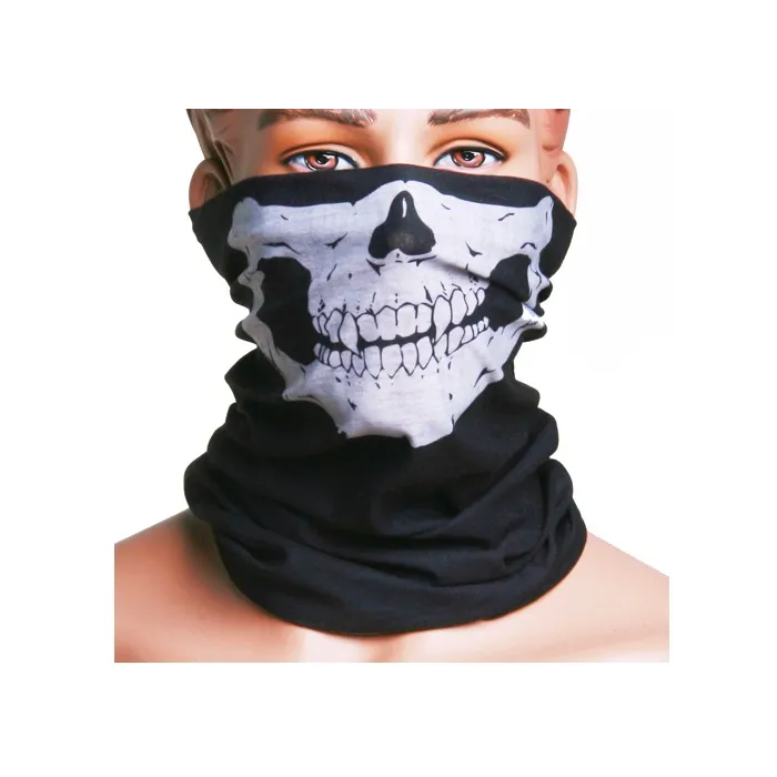 Multifunction face mask - scarf - skull patternOutdoor & Camping