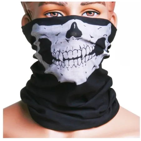 Multifunction face mask - scarf - skull patternOutdoor & Camping