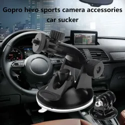 Camera holder - window suction - rotatable - for GoProMounts