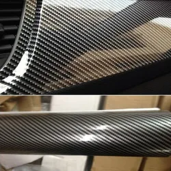 Carbon fiber vinyl film - high glossy - car / motorcycle stickerStyling parts